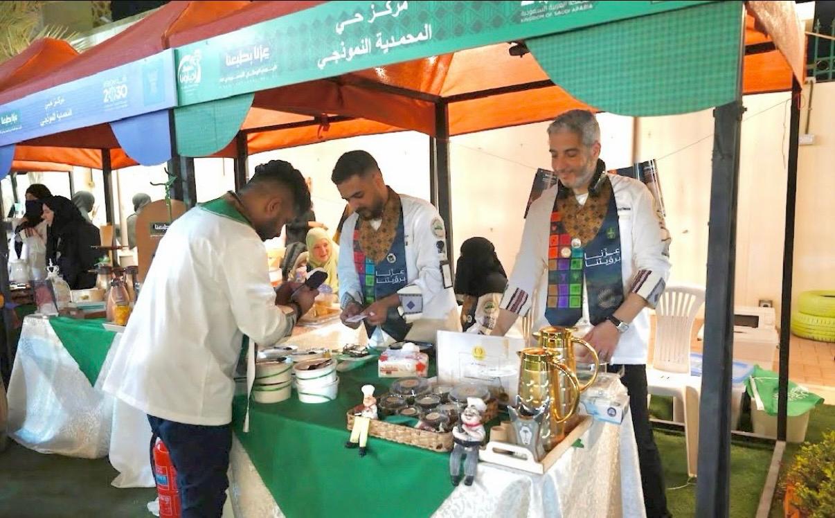 المشاركة في احتفال اليوم الوطني مع مركز حي المحمديه (سارية علم) بتاريخ ٢٠٢٥/٩/١٨ م بركن الاك… media 5