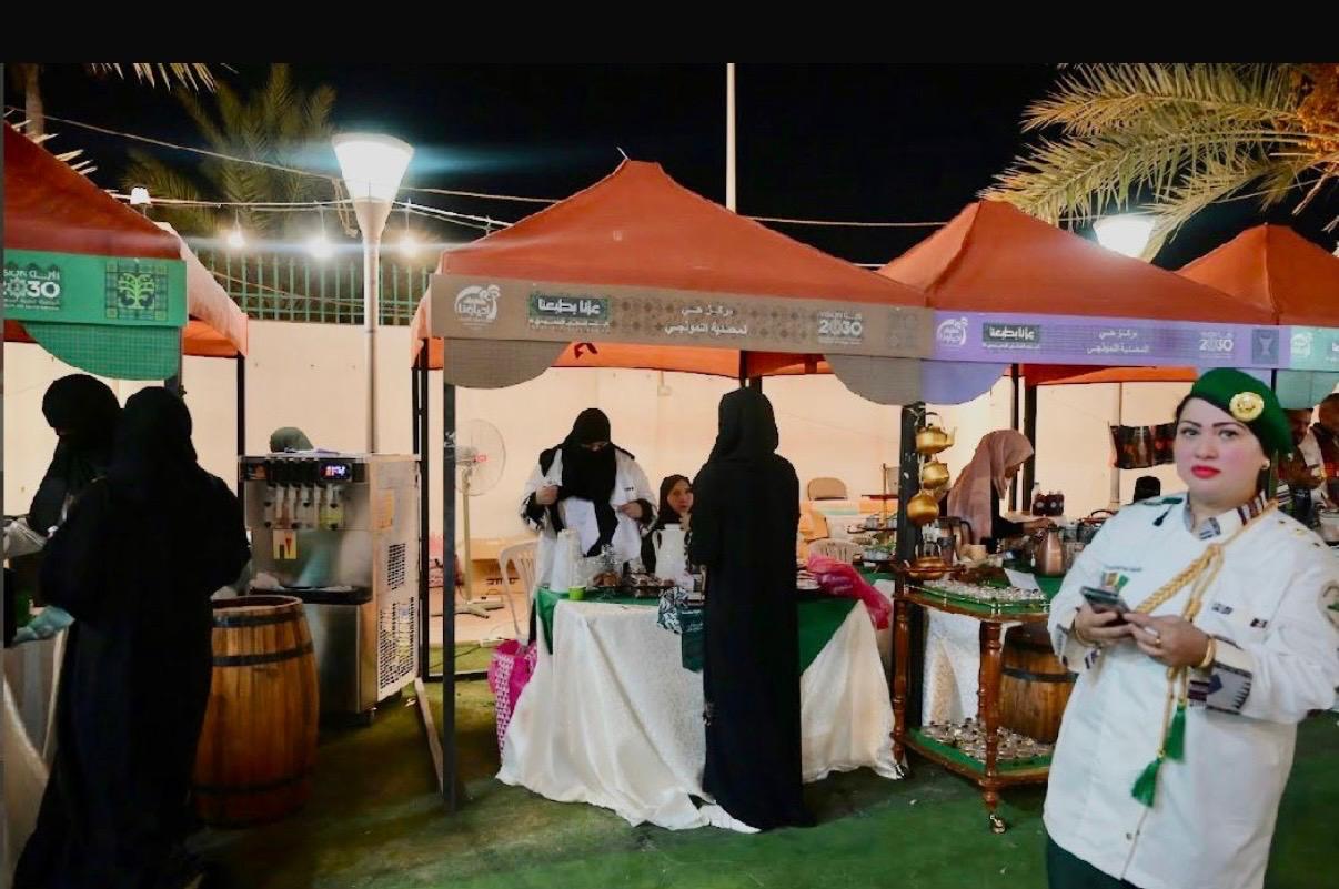 المشاركة في احتفال اليوم الوطني مع مركز حي المحمديه (سارية علم) بتاريخ ٢٠٢٥/٩/١٨ م بركن الاك… media 7