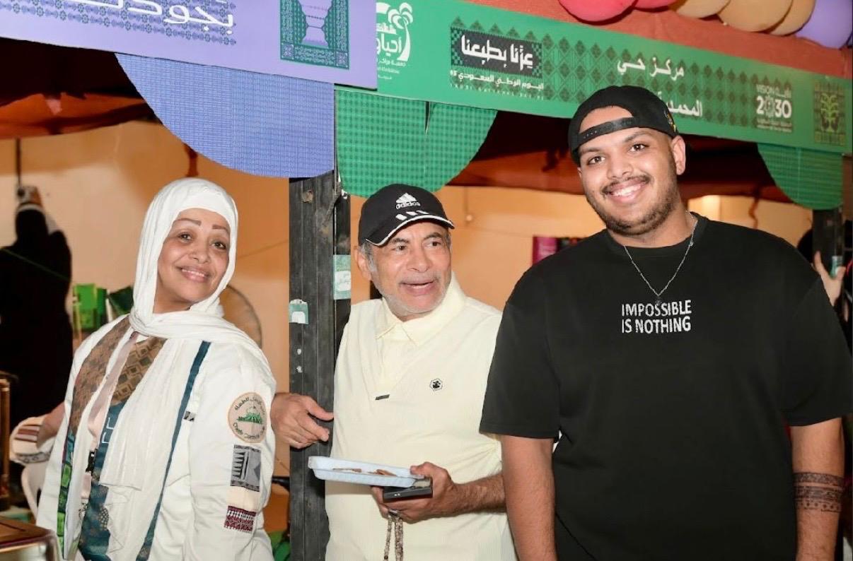 المشاركة في احتفال اليوم الوطني مع مركز حي المحمديه (سارية علم) بتاريخ ٢٠٢٥/٩/١٨ م بركن الاك… media 15