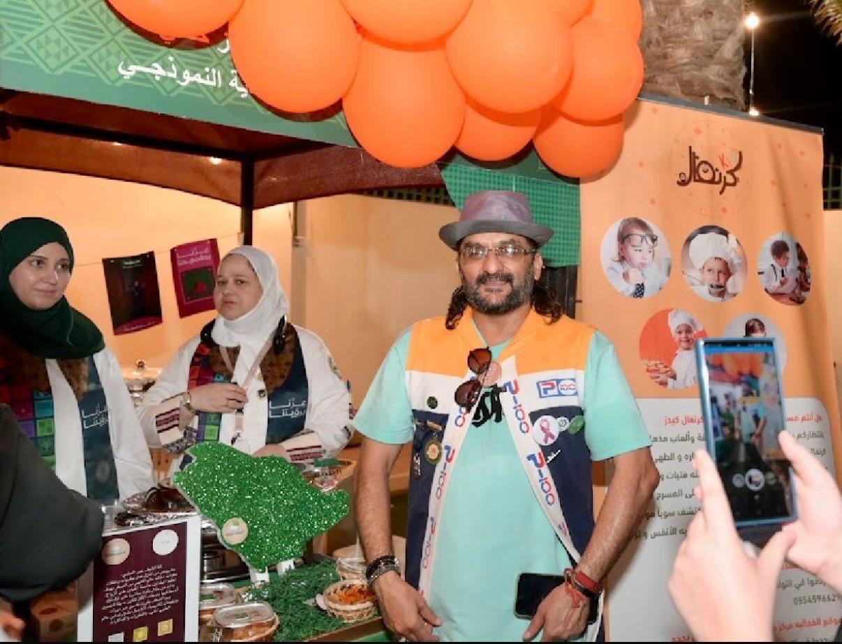 المشاركة في احتفال اليوم الوطني مع مركز حي المحمديه (سارية علم) بتاريخ ٢٠٢٥/٩/١٨ م بركن الاك… media 25