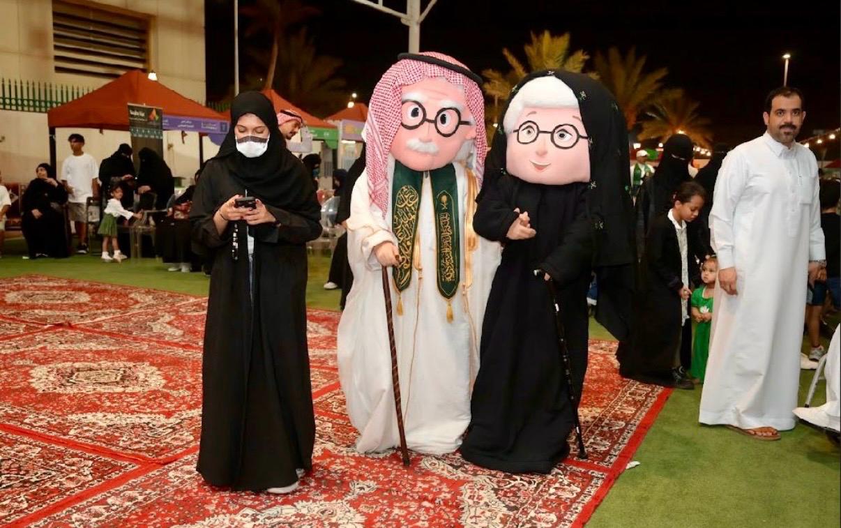المشاركة في احتفال اليوم الوطني مع مركز حي المحمديه (سارية علم) بتاريخ ٢٠٢٥/٩/١٨ م بركن الاك… media 34