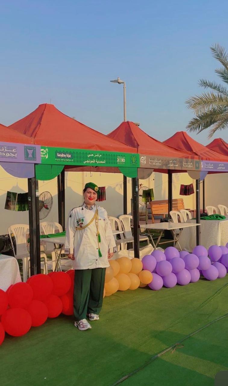 المشاركة في احتفال اليوم الوطني مع مركز حي المحمديه (سارية علم) بتاريخ ٢٠٢٥/٩/١٨ م بركن الاك… media 43