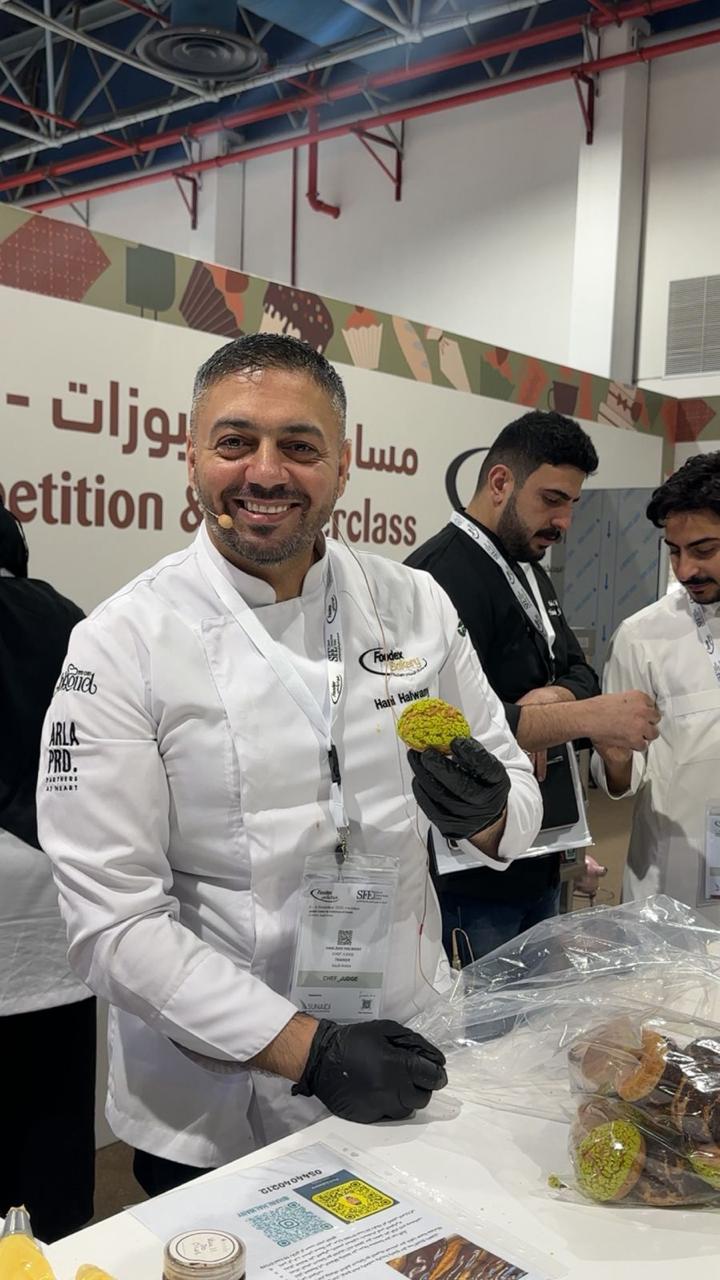 مشاركة فريق المتسابقين بنادي كرنفال الطهاة بمسابقة بمعرض فوديكس الدولي بتاريخ ٣ نوفمبر و حتى… media 23